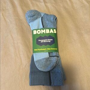 Bombas Compression Socks - Blue medium